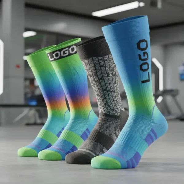 Custom Compression Socks for Sports Events – Bulk Customization