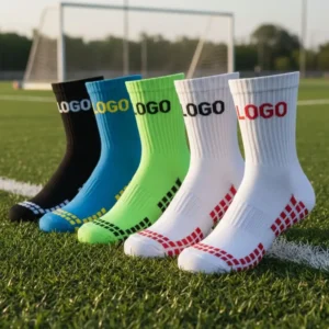 Personalized Football Socks with Rubber Grip – Custom Colors and Branding Available
