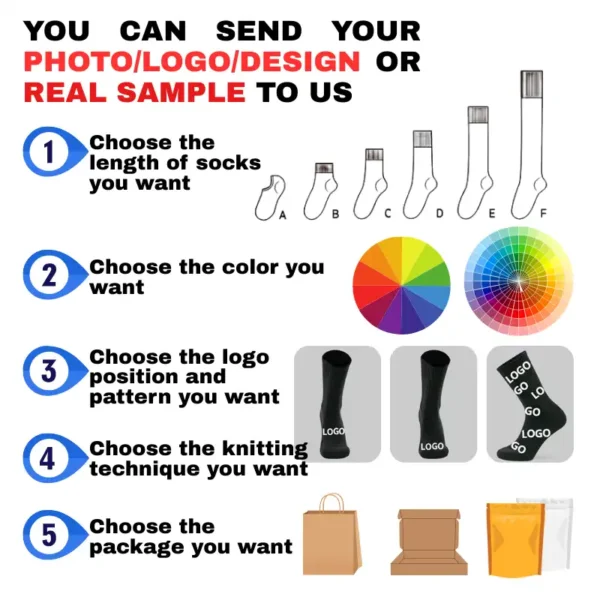 Custom Business Crew Socks – Comfortable, Durable, and Stylish for Office Wear