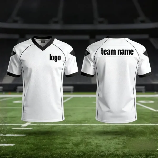 Premium Custom American Football Jersey with Personalized Team Logo, Player Name, Number, and Vibrant Colors for Youth, Men, and Women Sizes