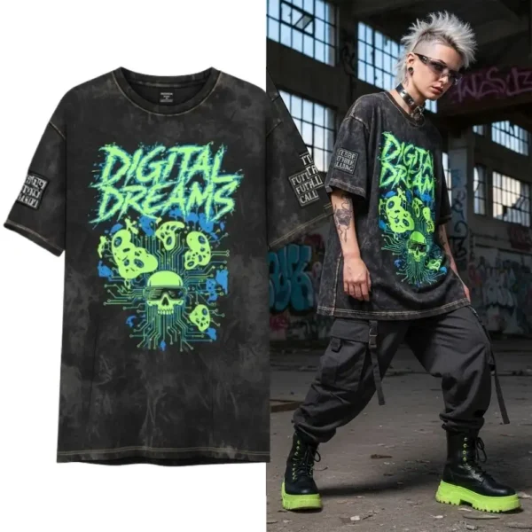 Custom Floral Print Trendy Tee for Boho Women Style