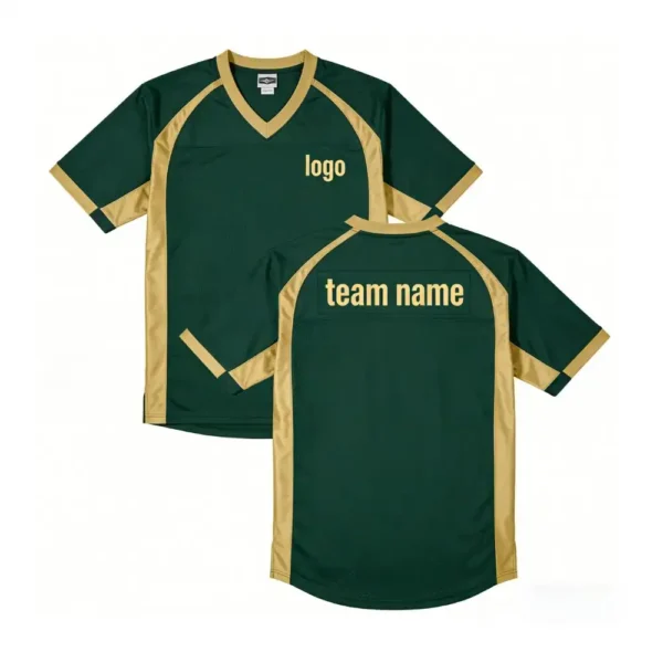 14 High-Quality Personalized Custom Football Uniform Jersey Featuring Embroidered Team Name, Custom Numbers, and Professional Sublimation Printing