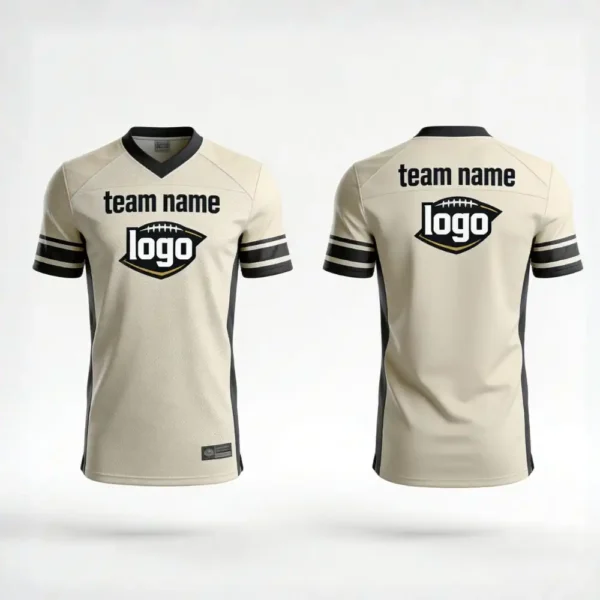 Ultimate Custom American Football Jersey Kit for Leagues: Include Custom Logos, Embroidered Names, Bold Numbers, and Performance Fabrics