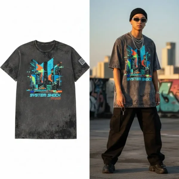 Personalized Vintage Wash Custom Tee for Retro Fans