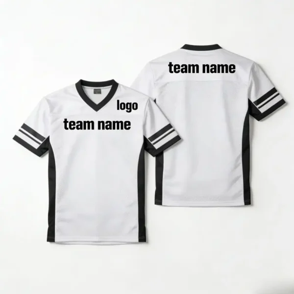Designer Custom Football Uniform with Personalized Player Details, Team Emblem, Number Printing, and Sublimation for Youth and Adult Sizes