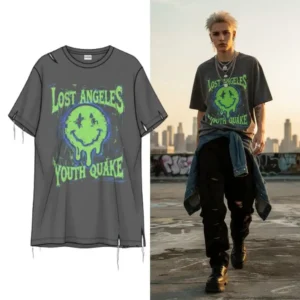 Designer Custom Graphic T-Shirt with Minimalist Logo