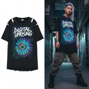 Personalized Oversized Custom T-Shirt for Urban Style