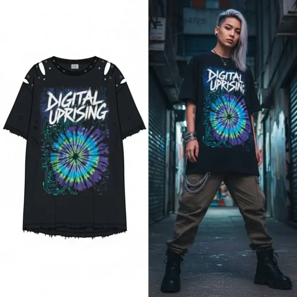 Personalized Oversized Custom T-Shirt for Urban Style