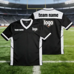 Fashionable Custom Football Jerseys for Fans and Teams: Add Custom Name, Number, Logo Design, and Vibrant Patterns for Streetwear Style