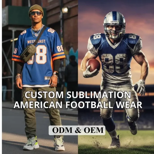 Athlete-Approved Custom Football Jersey with Personalized Touches - Logo Placement, Name Printing, Number Styles, and High-Impact Designs