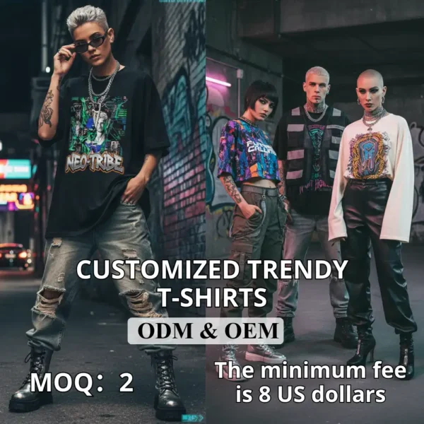 Custom Floral Print Trendy Tee for Boho Women Style