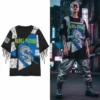 Personalized Custom T-Shirt Featuring Cyberpunk Graphics