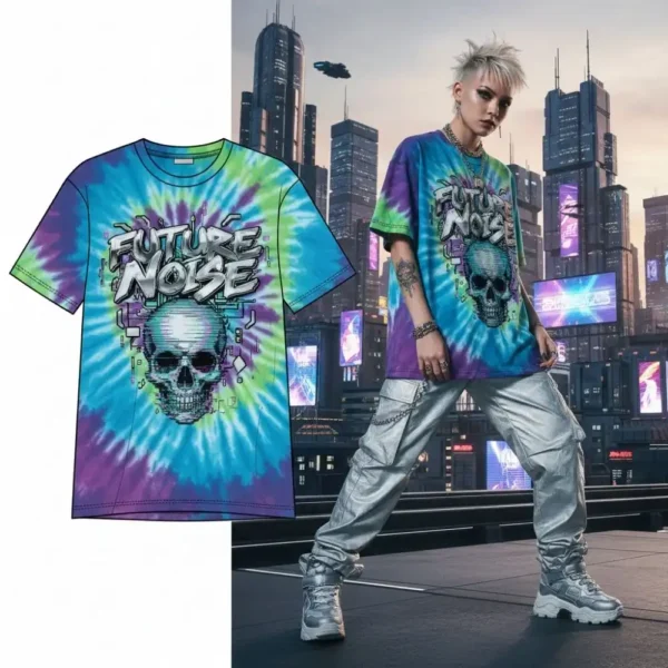 Custom Bold Logo Oversized T-Shirt for Brand Enthusiasts