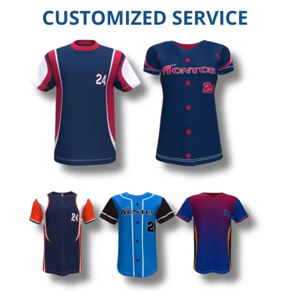 Teal Baseball Uniform Set - Custom ODM/OEM Jersey with Vertical Stripe Design | Number 26 Printing | Verified PRO Supplier