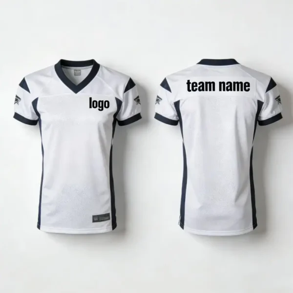 Exclusive Custom American Football Uniform Builder: Add Team Logos, Individual Player Names, Custom Numbers, and Sublimation for Weddings or Events